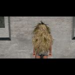 Ghillie 10 Bushrag Hood Tan